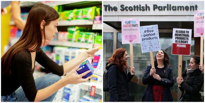 Svolta in Scozia: è il primo Paese a rendere gratuiti gli assorbenti per le donne