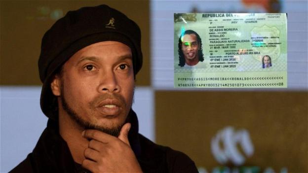 Ronaldinho nei guai: fermato in Paraguay con passaporto falso