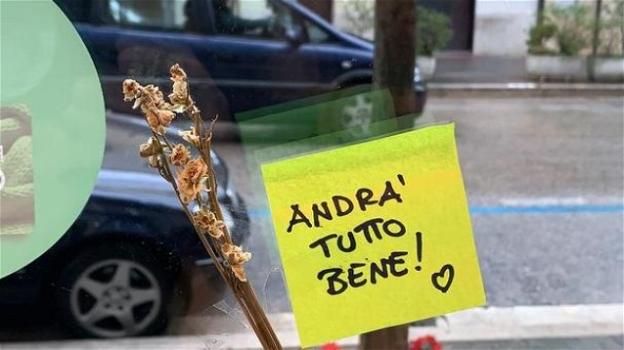 "Andrà tutto bene": il messaggio di speranza che accompagna gli abitanti della Lombardia