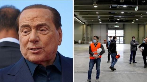 Silvio Berlusconi dona 10 milioni di euro alla regione Lombardia per l’ospedale in Fiera