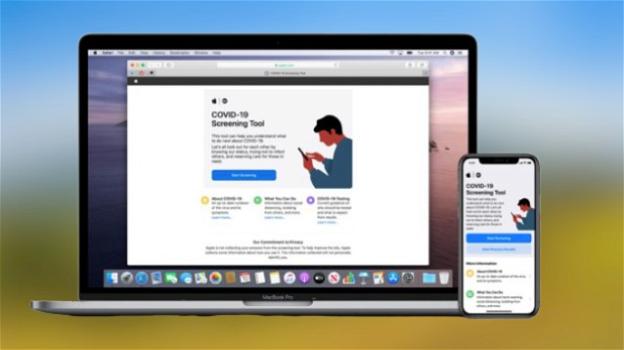 COVID-19: Apple pubblica un sito web (e un app) a scopo di informazione pubblica