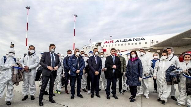 Emergenza coronavirus, l’Albania invia aiuti all’Italia