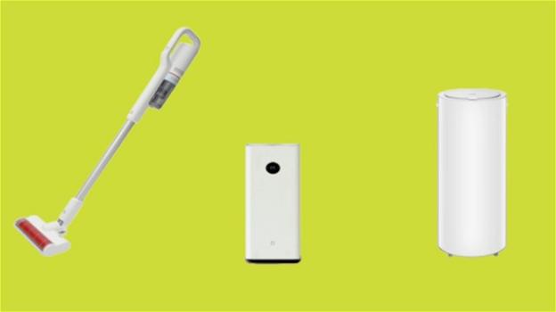 Domotica Xiaomi per l’igiene, con aspirapolvere, purificatore d’aria, asciugatrice smart