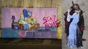 La street art ai tempi del Coronavirus