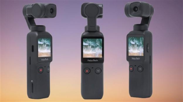 Feiyu Pocket: ecco la nuova action camera con gimbal incorporato