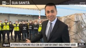 Coronavirus: gaffe di Di Maio, in diretta TV, sulla distanza minima di sicurezza