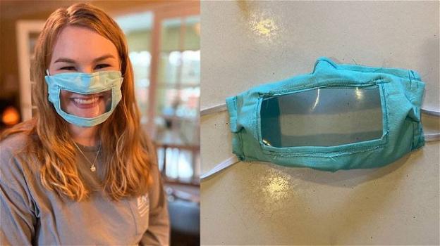USA: una giovane studentessa cuce mascherine trasparenti per i sordi affinché possano comunicare