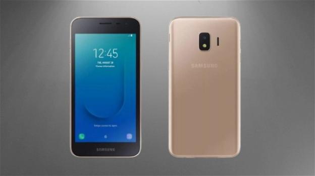 Galaxy J2 Core 2020: ufficiale l’ultralow cost di Samsung con Android Go Edition
