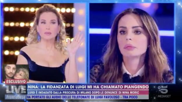 Live – Non è la D’Urso, Nina Morić accusa Luigi Mario Favoloso: minacce a Elena Morali