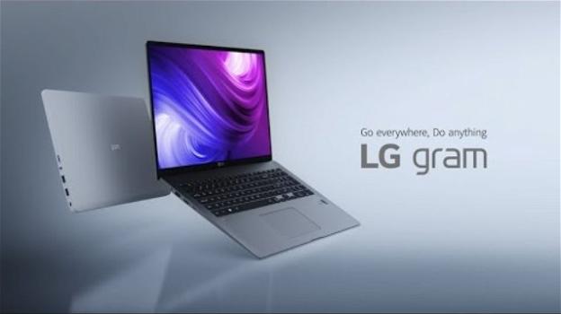 LG Gram 15” e 17” sbarcano in Italia potenziati dai processori Intel 10a gen