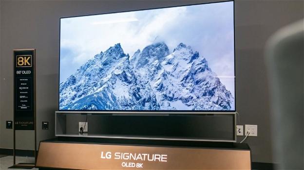 Smart TV LG: presentata anche la OLED TV 8K più grande al mondo