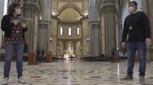 Duomo di Firenze: un dispositivo vibra e suona se violi la distanza di sicurezza