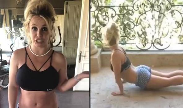 Incidente domestico per Britney Spears: la pop star ha dato fuoco alla palestra