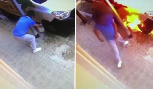 Lascia una recensione negativa sul ristorante: titolare gli dà fuoco al furgone