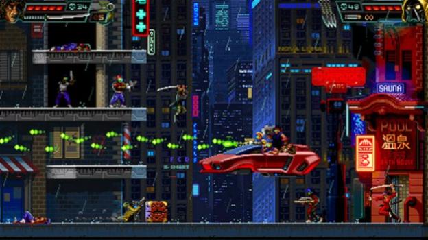 "Huntdown" rispolvera i giochi piattaforma in due dimensioni con l’intramontabile stile della pixel art