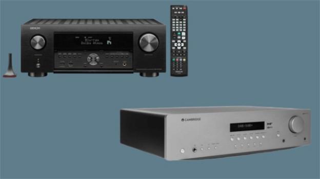 Home entertainment a tutto volume, con gli amplificatori Denon e Cambridge Audio