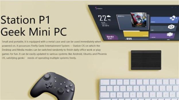 Station P1: ufficiale il miniPC "open" per Linux, Android, o Station OS