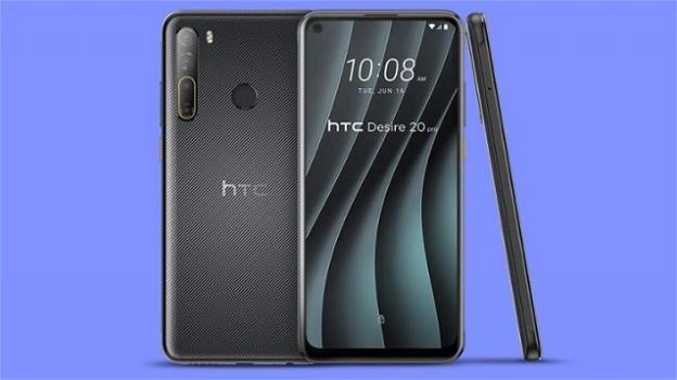 HTC U20 5G e HTC Desire 20 Pro: ufficiali i nuovi cameraphone medio-gamma con maxi batteria