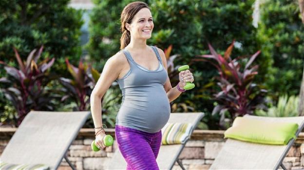 Le donne che fanno sport in gravidanza migliorano la salute dei loro figli