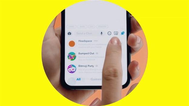 Snapchat: rilasciati i primi Snap Mini e la sezione Here for You