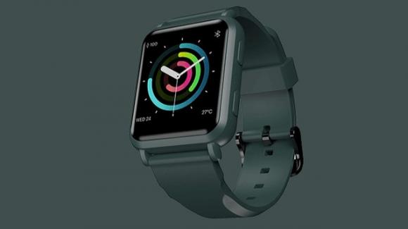 noise colorfit nav smartwatch with inbuilt gps stealth black