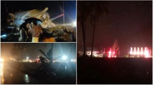 India: aereo esce fuori pista in fase di atterraggio e precipita in una vallata
