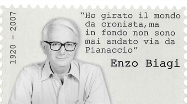9 agosto 2020: Enzo Biagi ricordato a cento anni dalla nascita