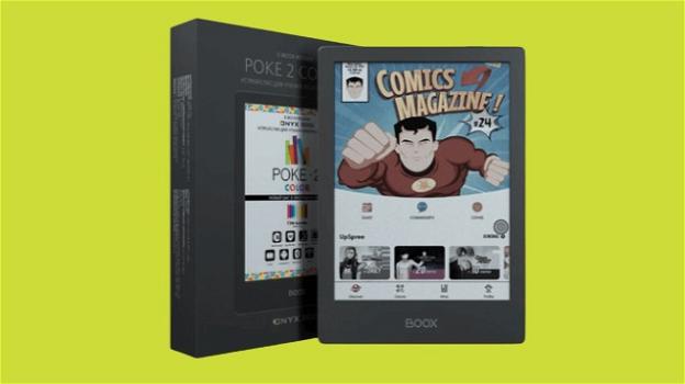 Onyx Boox Poke 2 Color: ufficiale il primo e-reader a colori al mondo
