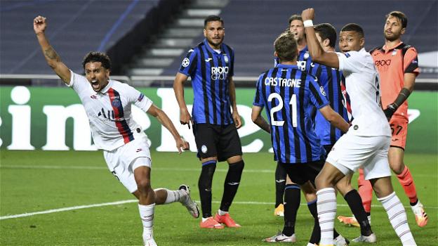 Champions League: beffa finale per l’Atalanta, passa il PSG
