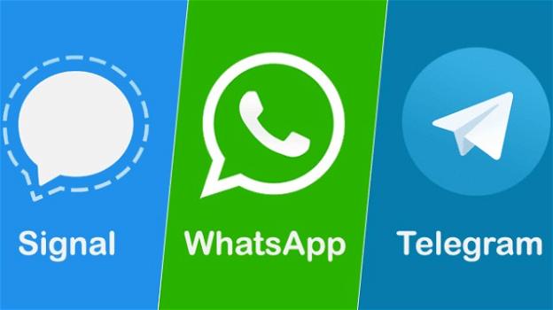 Telegram, Signal, WhatsApp: è sfida ferragostana a suon di novità