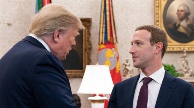 Facebook: pressioni su Trump per bannare TikTok, piano d’emergenza presidenziali USA, accordo col fisco francese