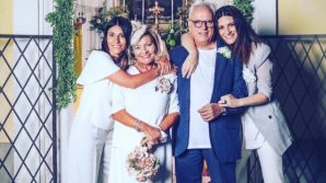 Laura Pausini alle seconde nozze dei genitori dopo 50 anni