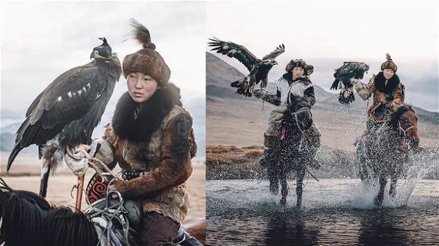 Mongolia, le ultime sopravvissute delle custodi delle aquile
