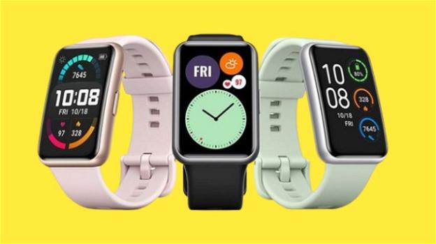 Huawei Fit: ufficiale lo smartwatch iper autonomo attento a sport e benessere