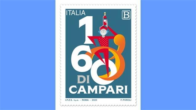Un francobollo per i 160 anni dell’azienda Campari