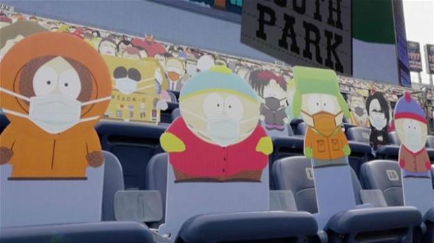 Stadi chiusi in America: i Denver Broncos sostituiscono il pubblico con personaggi di South Park