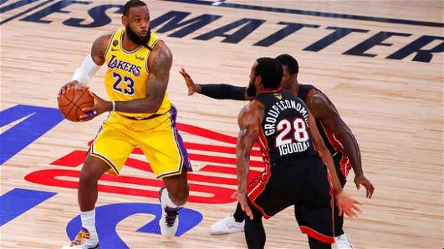 NBA The Finals 2020: strapotere dei Los Angeles Lakers contro i Miami Heat in gara 1