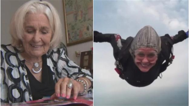 Galles, muore la più vecchia paracadutista al mondo