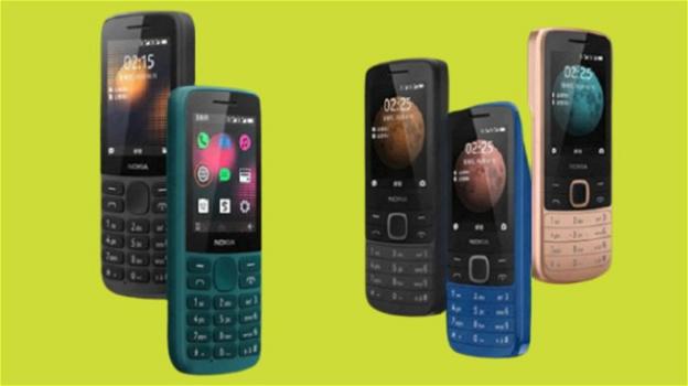 Nokia 215 4G e Nokia 225 4G: ufficiali i nuovi feature phone di HMD Global