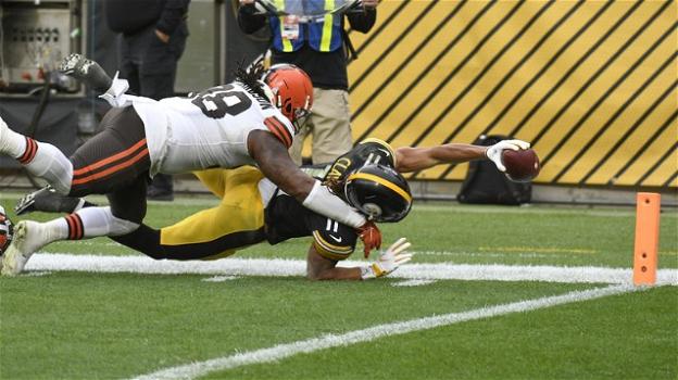 NFL 2020, 6a settimana: Steelers imbattibili contro i Browns, Chiefs corsari a Buffalo sui Bills