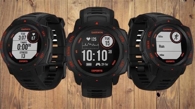 Garmin Instinct Esports Edition: ufficiale lo smartwatch per gli eSport e i gamers