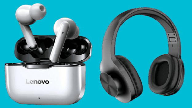 Lenovo LP1 e Lenovo HD 116: auricolari e cuffie tws low cost con Bluetooth 5.0
