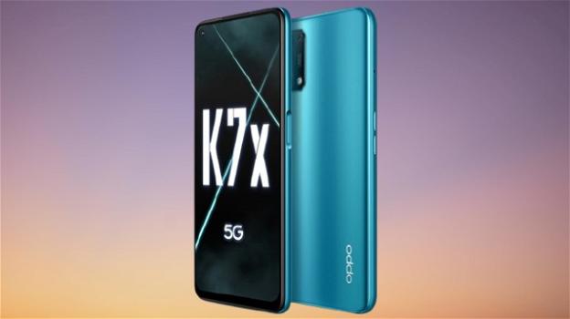Oppo K7x: ufficiale il gaming phone low cost con 5G e Android 10