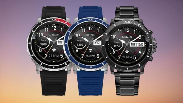 CZ Smart: ufficiale il primo (elegante) smartwatch di Citizen, con Wear OS