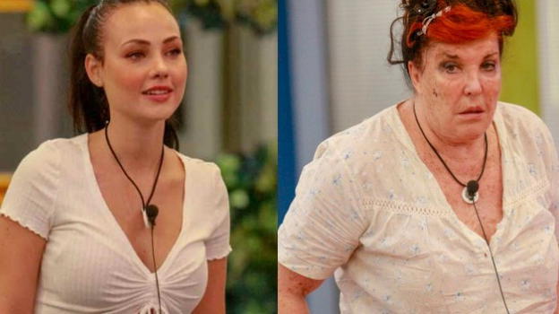 GF Vip, Adua Del Vesco offre del gelato alla contessa che lo rifiuta in maniera scontrosa