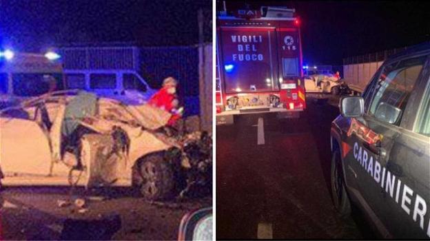 Incidente stradale a Villasor: un ferito e morti due giovani ragazzi di 17 e 18 anni