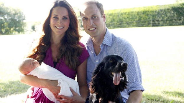 Il Principe William e Kate Middleton in lutto: muore a 9 anni Lupo, il cocker di famiglia