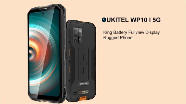 Oukitel WP10 5G: ufficiale il rugged phone 5G "più conveniente sul mercato"