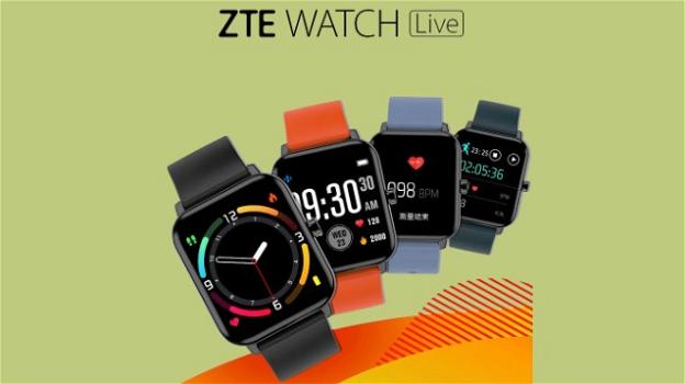 ZTE Watch Live: ufficiale lo smartwatch low cost per tenersi in forma