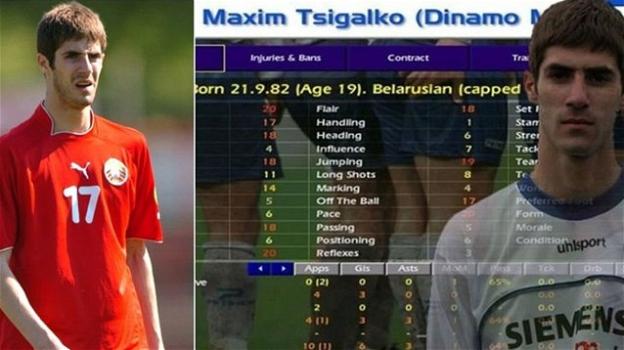 È morto Maksim Tsigalko, l’ex calciatore diventato leggenda grazie a Championship Manager